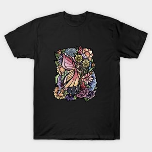 Fairy Garden Flowers T-Shirt